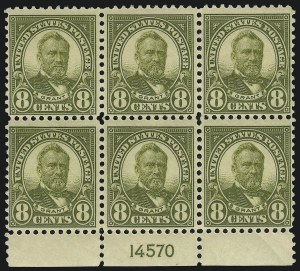 Sale 914, Lot 1838, 1922-29 and Later Issues (Scott 551 to 599A)