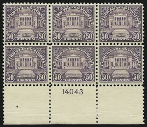 Sale 914, Lot 1849, 1922-29 and Later Issues (Scott 551 to 599A)