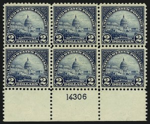 Sale 914, Lot 1856, 1922-29 and Later Issues (Scott 551 to 599A)