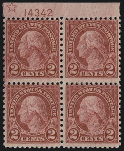Sale 914, Lot 1868, 1922-29 and Later Issues (Scott 551 to 599A)