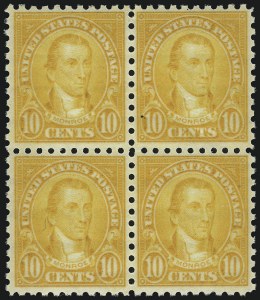 Sale 914, Lot 1870, 1922-29 and Later Issues (Scott 551 to 599A)