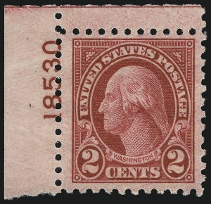 Sale 914, Lot 1871, 1922-29 and Later Issues (Scott 551 to 599A)