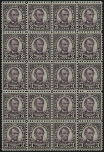 Sale 914, Lot 1873, 1922-29 and Later Issues (Scott 551 to 599A)