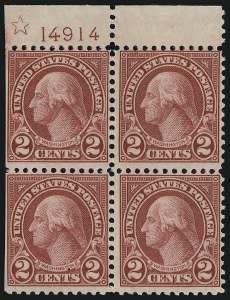 Sale 914, Lot 1880, 1922-29 and Later Issues (Scott 551 to 599A)