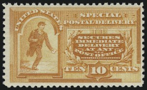 Sale 914, Lot 1990, Special Delivery and Registration