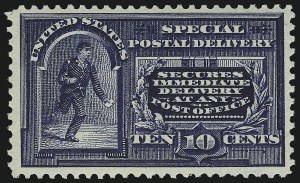 Sale 914, Lot 1997, Special Delivery and Registration