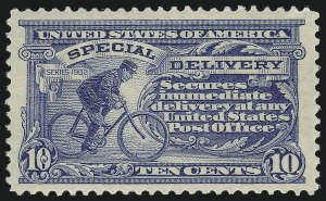 Sale 914, Lot 1998, Special Delivery and Registration