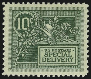 Sale 914, Lot 2001, Special Delivery and Registration