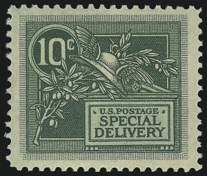 Sale 914, Lot 2002, Special Delivery and Registration