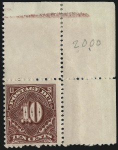 Sale 914, Lot 2076, Postage Due