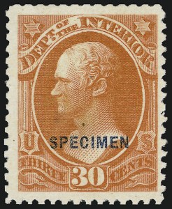 Sale 914, Lot 2248, Official Specimens