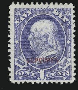 Sale 914, Lot 2254, Official Specimens