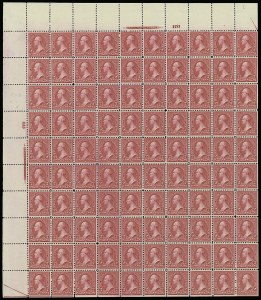 Sale 914, Lot 2537, Sheets and Large Multiples