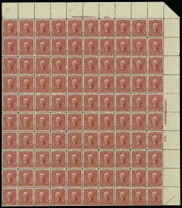 Sale 914, Lot 2539, Sheets and Large Multiples