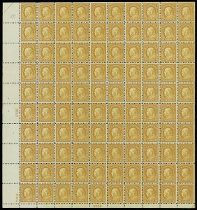 Sale 914, Lot 2556, Sheets and Large Multiples