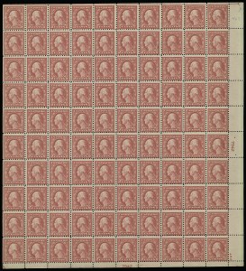 Sale 914, Lot 2560, Sheets and Large Multiples