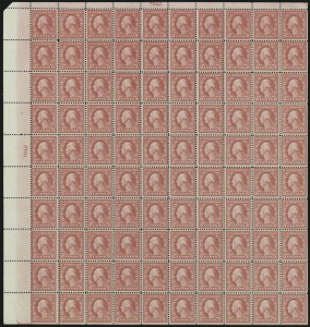 Sale 914, Lot 2566, Sheets and Large Multiples