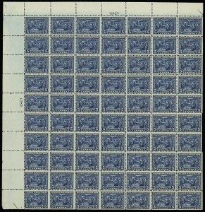 Sale 914, Lot 2581, Sheets and Large Multiples