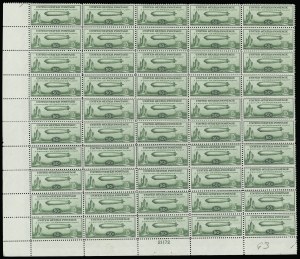 Sale 914, Lot 2622, Sheets and Large Multiples