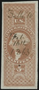 Sale 914, Lot 3056, Revenues