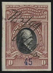 Sale 914, Lot 3089, Revenues