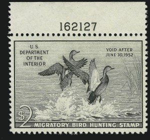 Sale 914, Lot 3171, Hunting Permits