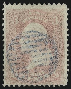 Sale 914, Lot 341, 1861-66 Issue, 3c Pink (64) Sale 914, Lot 341, 1861-66 Issue