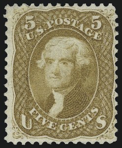 Sale 914, Lot 363, 1861-66 Issue