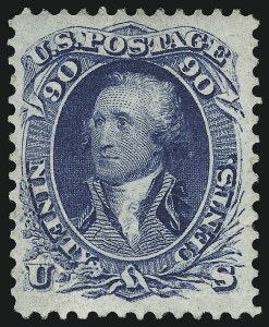 Sale 914, Lot 405, 1861-66 Issue