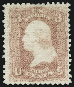 Sale 914, Lot 457, 1867-68 Grilled Issue