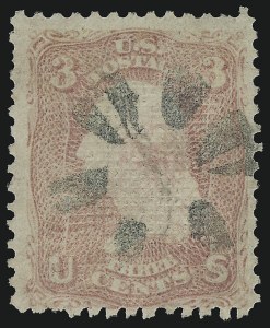 Sale 914, Lot 459, 1867-68 Grilled Issue