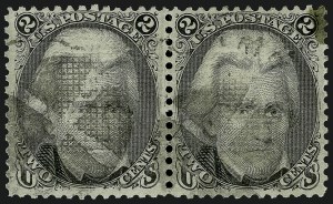 Sale 914, Lot 465, 1867-68 Grilled Issue