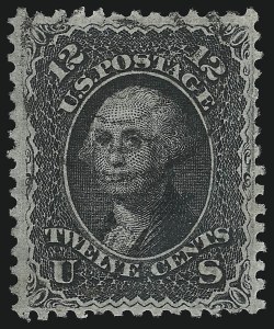 Sale 914, Lot 468, 1867-68 Grilled Issue