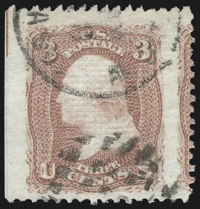 Sale 914, Lot 481, 1867-68 Grilled Issue