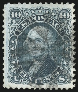 Sale 914, Lot 484, 1867-68 Grilled Issue