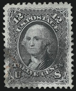 Sale 914, Lot 489, 1867-68 Grilled Issue
