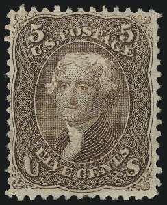 Sale 914, Lot 511, 1867-68 Grilled Issue
