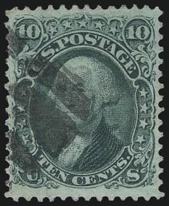Sale 914, Lot 515, 1867-68 Grilled Issue