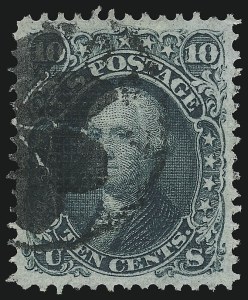 Sale 914, Lot 516, 1867-68 Grilled Issue
