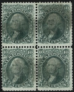 Sale 914, Lot 520, 1867-68 Grilled Issue