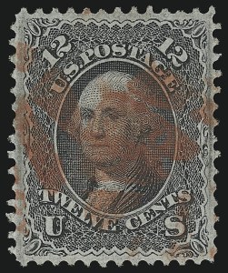 Sale 914, Lot 521, 1867-68 Grilled Issue
