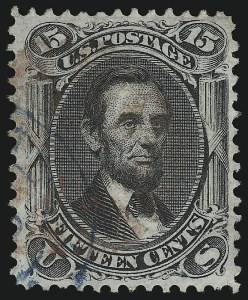 Sale 914, Lot 525, 1867-68 Grilled Issue