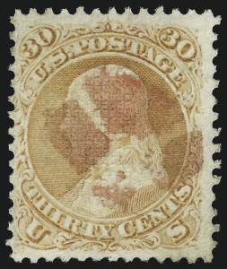 Sale 914, Lot 532, 1867-68 Grilled Issue