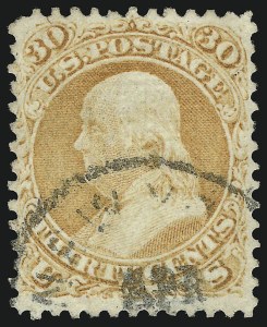 Sale 914, Lot 533, 1867-68 Grilled Issue