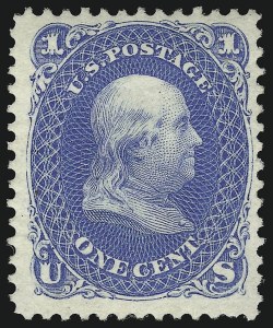 Sale 914, Lot 540, 1875 Re-Issue of 1861-66 Issue