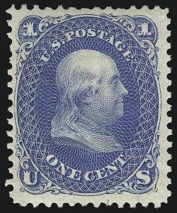 Sale 914, Lot 541, 1875 Re-Issue of 1861-66 Issue