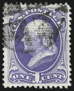 Sale 914, Lot 665, 1870-88 Bank Note Issues (National Grills, Scott 134 thru 144)
