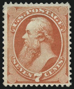 Sale 914, Lot 695, 1870-88 Bank Note Issues (National, Scott 145 thru 155), 7c Vermilion (149) Sale 914, Lot 695, 1870-88 Bank Note Issues (National, Scott 145 thru 155)