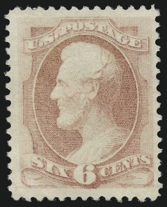 Sale 914, Lot 736, 1870-88 Bank Note Issues (Scott 156 thru 166)