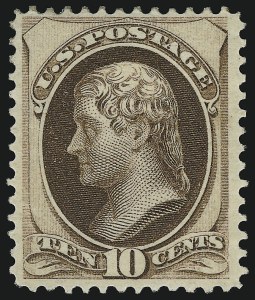 Sale 914, Lot 741, 1870-88 Bank Note Issues (Scott 156 thru 166)